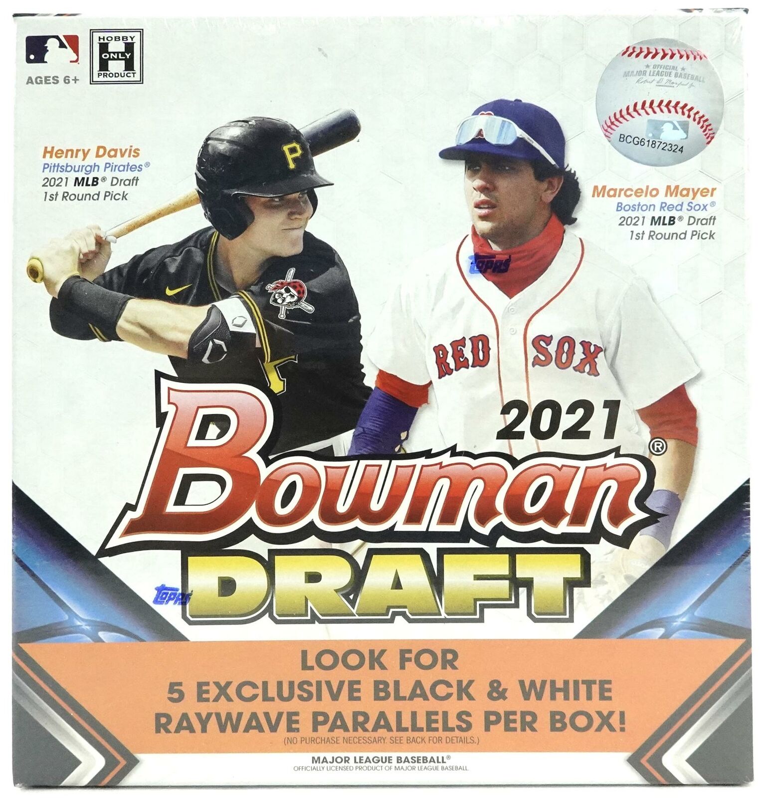 2021 BOWMAN DRAFT BASEBALL HOBBY LITE BOX